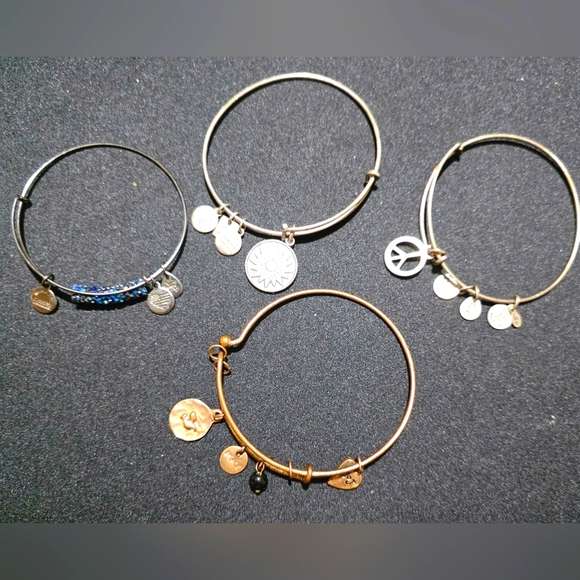 5 ALEX AND ANI Bracelets One Is A Mermaid Special Stones - Picture 2 of 11